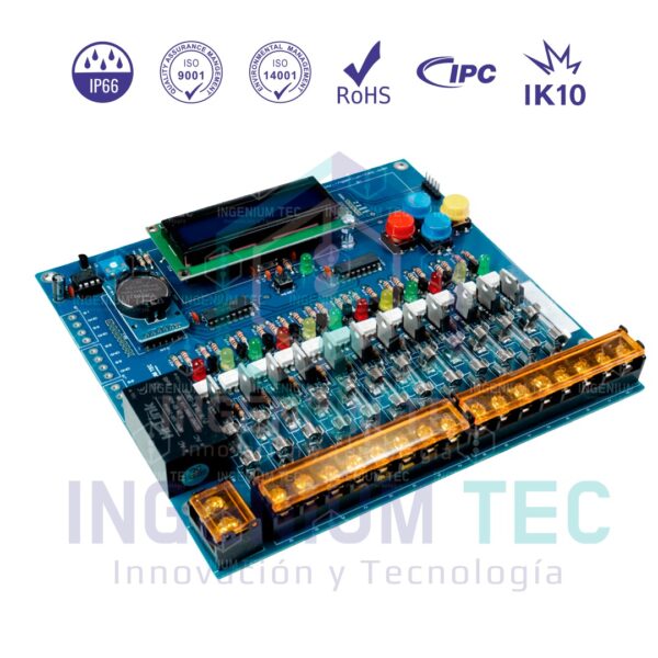 Tarjeta de Controlador de tráfico 4 grupos