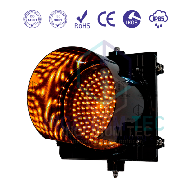 Semáforo Vehicular 1C/1L de 300mm